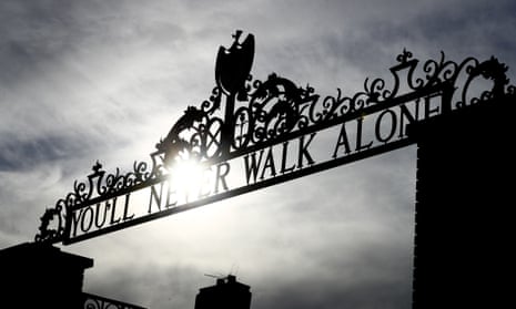 The Shankly Gates at Liverpool's Anfield ground