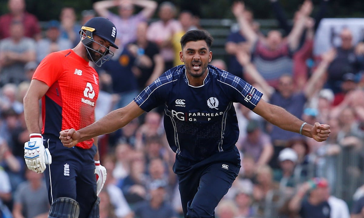 Scotland stun England with historic ODI victory led by Calum MacLeod century | Cricket | The Guardian