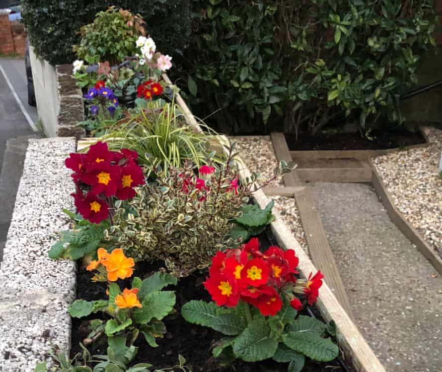 Melanie Vasseur’s colourful front garden