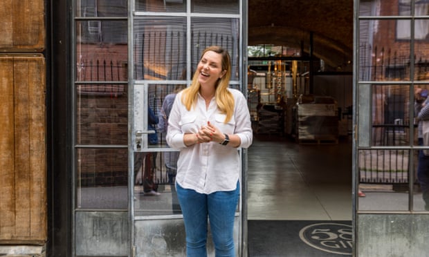 Carmen O'Neal, founder of 58 and Co, a gin distillery in Hackney.