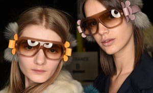 London, UK: Models backstage before the Anya Hindmarch show during London fashion week