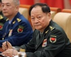 China’s top ranking general under investigation for alleged violations amid ongoing purge of leadership