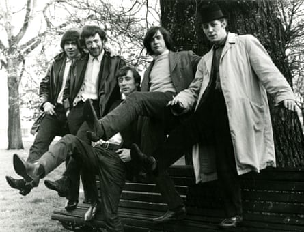 The Pretty Things in 1964 … from left John Stax, Dick Taylor, Brian Pendelton, Phil May and Viv Prince.