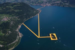 Walking On Water The Floating Piers In Pictures Art And Design The Guardian
