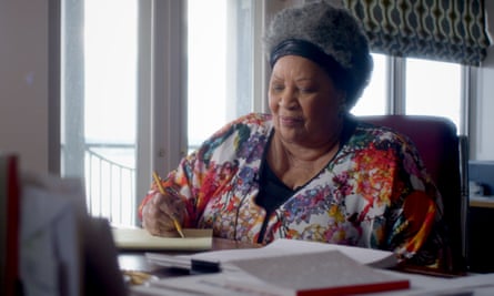 Toni Morrison in the documentary Toni Morrison: The Pieces I Am.