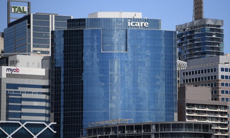 The icare headquarters in Sydney.