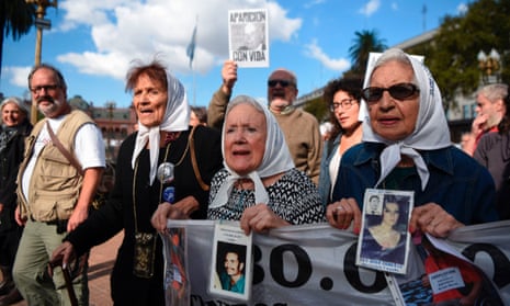 The Mothers of Plaza de Mayo march against the military commanders who had planned the systematic murder of thousands.