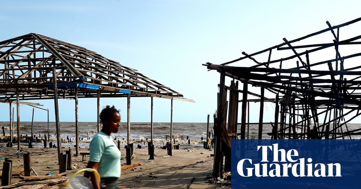 ‘The sea took everything away’: how Nigeria’s ‘Happy City’ is disappearing beneath the waves