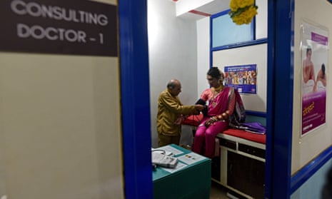 A patient gets tested at India’s first dedicated LGBTQ clinic and at the Humsafar Trust, Santacruz, Mumbai.