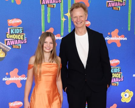 Salish and Jordan Matter on a red carpet