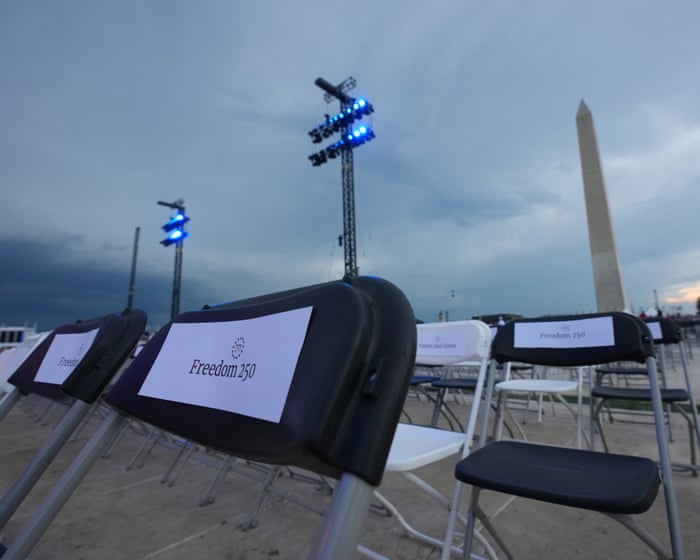 Evacuation disrupts Trump’s planned DC speech after threat of thunderstorm