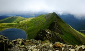 Striding Edge from Helvellyn
