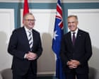 Australia news live: Canadian PM to visit next month; One Nation just behind Labor in new federal poll