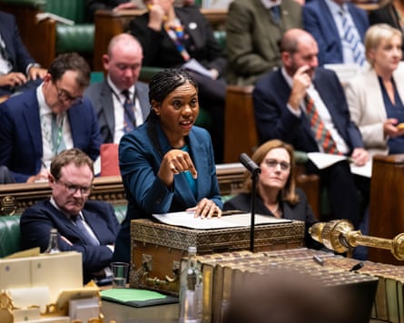 Kemi Badenoch in the House of Commons.
