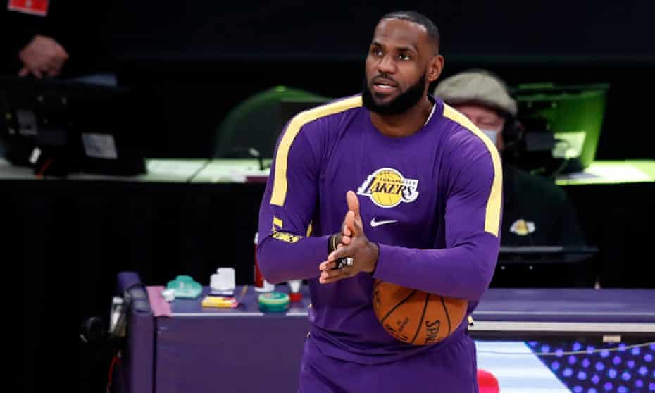 LeBron James is one of the most famous athletes in the US