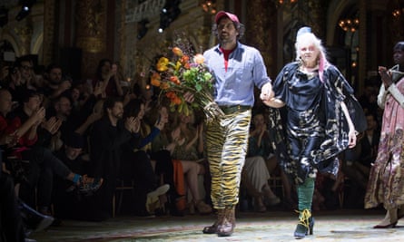 Vivienne Westwood is the star of her own show at Paris fashion week ...