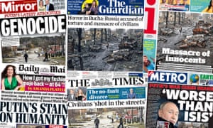 UK papers comp featuring the Guardian, the Times, Metro, I, Daily Mail and the Mirror