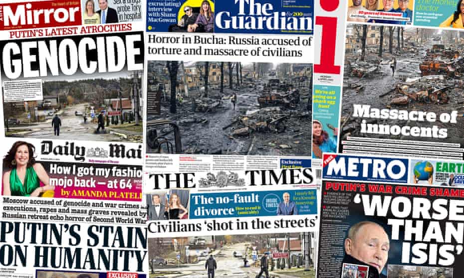 UK papers composite featuring the Guardian, the Times, Metro, I, Daily Mail and the Mirror