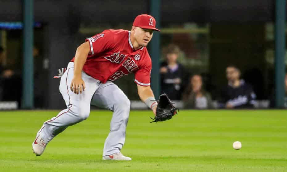 Mike Trout’s Los Angeles Angels recorded the most positive tests