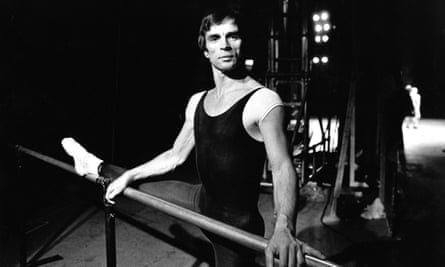 Rudolf Nureyev during a rehearsal of Romeo and Juliet at the London Coliseum in 1980.