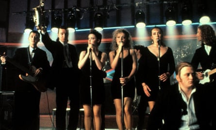 The 1991 film of The Commitments, the first of Doyle’s Barrytown trilogy.