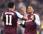 Aston Villa 2-0 Lille (agg 3-0): Europa League last 16, second leg – live 3942