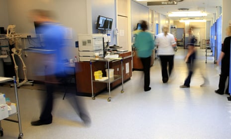A UK hospital ward