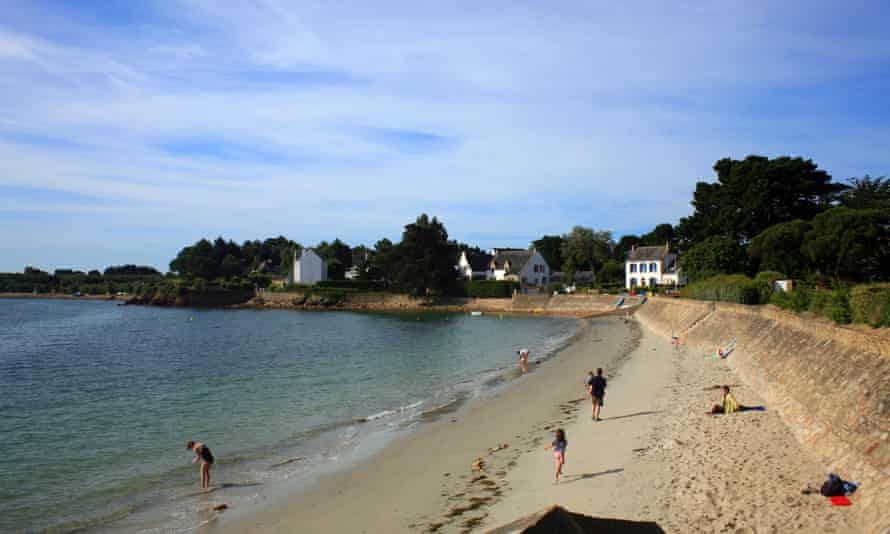 Plage de Kerbihan, La Trinite-sur-Mer.