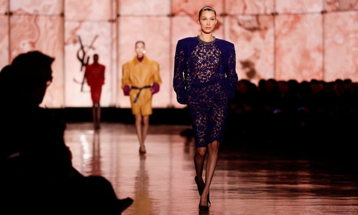 Saint Laurent closes Paris fashion week with bold statement of intent | Saint Laurent | The Guardian Saint Laurent closes Paris fashion week with bold statement of intent | Saint Laurent | The Guardian
