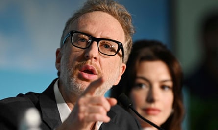 James Gray at the Armageddon Time press conference in Cannes on Friday.