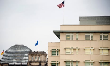 The US embassy in Berlin has handed over evidence of the alleged incidents to German police.