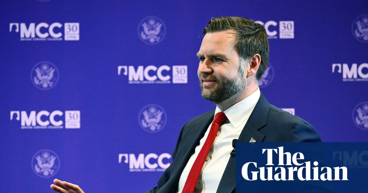 JD Vance bravely urges Iran to act in good faith while standing next to the guy who just threatened to level the country like a bored 12-year-old in a war simulator.