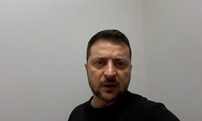 Volodymyr Zelenskiy has delivered a fierce response to Russian attacks on Kharkiv.