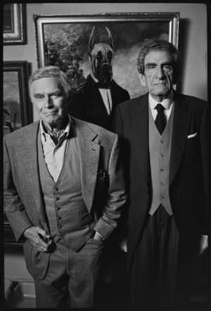 Charlton Heston with Harry Boykoff