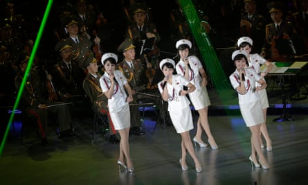 Moranbong perform in Pyongyang in 2015.
