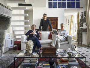 Pantaleone family, uncles and nephews, Paris, France, 2020.