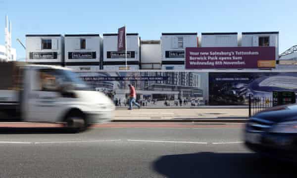 In The Shadow Of Spurs New Stadium Local Residents Fear For Future David Conn Football The Guardian