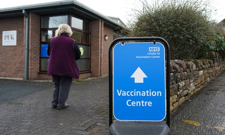 A patient attends a Penrith vaccination Centre