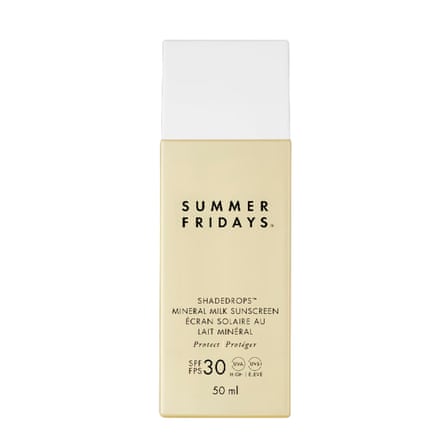 SUMMER FRIDAYS ShadeDrops Broad Spectrum SPF 30 Mineral Milk Sunscreen 50ml