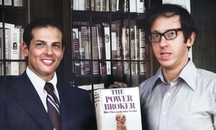 Robert Caro, left, and Robert Gottlieb in 1974