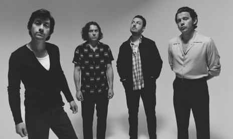 Arctic Monkeys … Alex Turner, Nick O’Malley, Matt Helders and Jamie Cook.