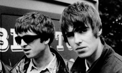 Noel and Liam Gallagher in 1994.