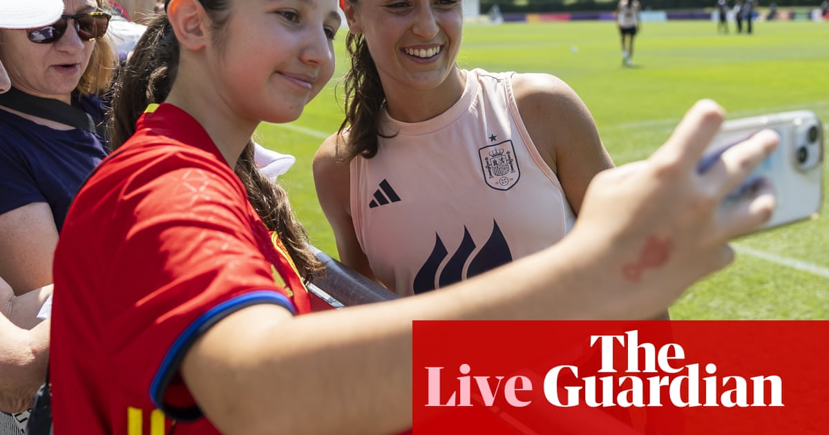 Women's Euro 2025: favourites Spain enter fray after Swiss slip on opening night live