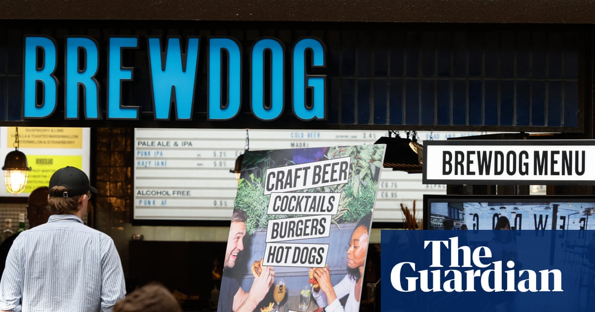 BrewDog's new owner asks drinkers to give ailing brand 'a second chance'