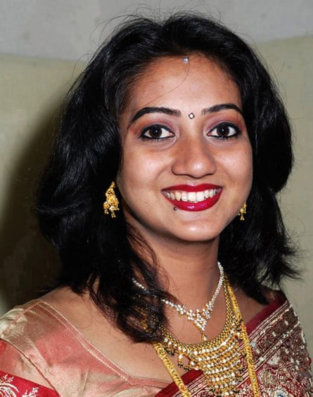 Indian dentist Savita Halappanavar, who died in Galway in 2012 when the hospital refused her request for a termination following miscarriage complications. The case led to protests across the republic.