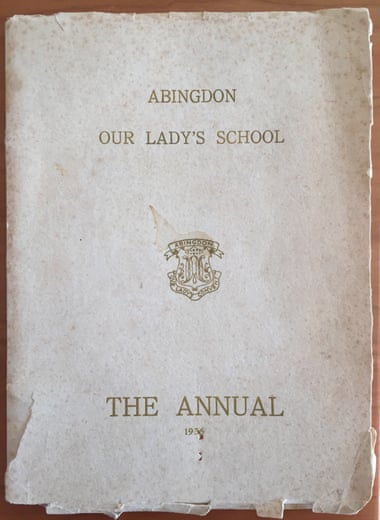 The 1936 annual of Our Lady’s School in Abingdon, Oxfordshire, which contains two newly discovered poems by JRR Tolkien