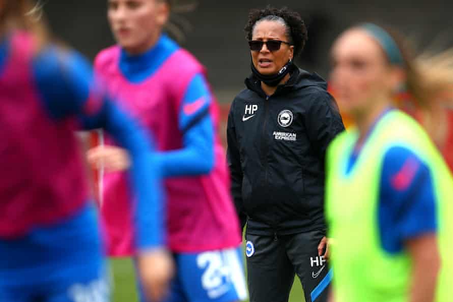 Hope Powell starring a Brighton warmup successful May 2021