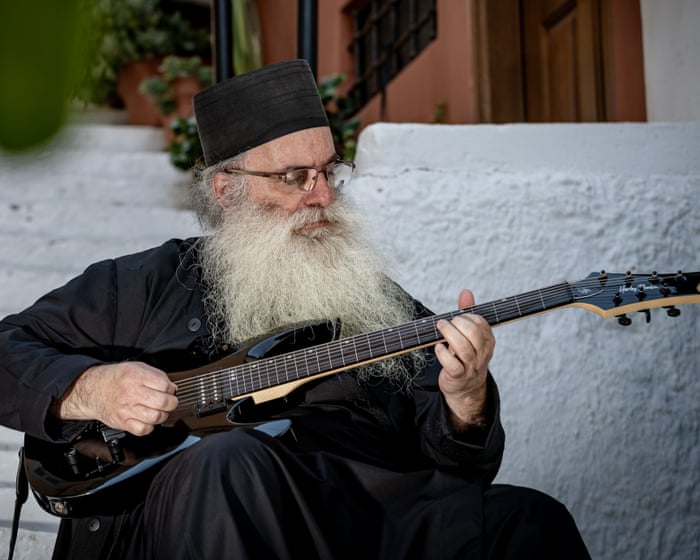 ‘Techno in a monastery – are you ready?’ The Greek priest whose doom metal album is the year’s hippest record