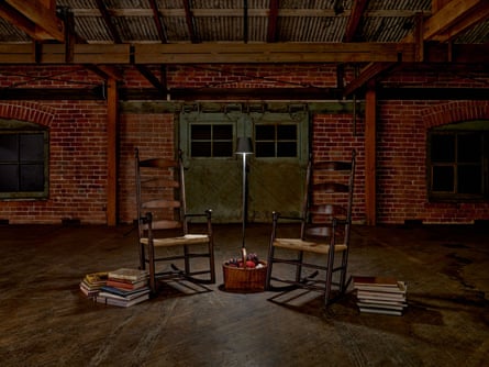 A view of the Cradled installation at the Hauser & Wirth museum.