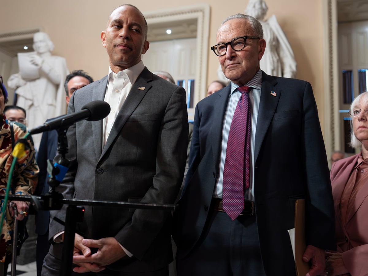 Government shutdown draws near as Democrats push for healthcare funding | US federal government shutdowns | The Guardian